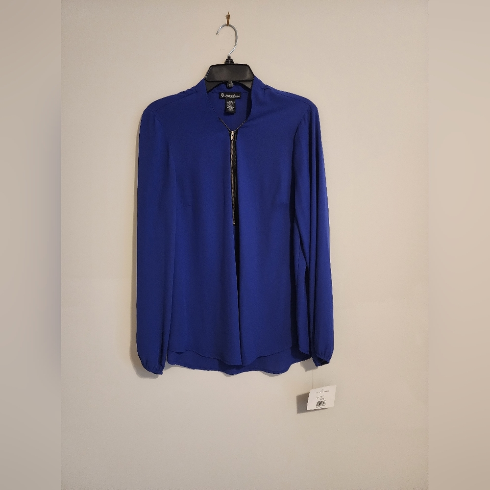Signature Studio Electric Blue Blouse